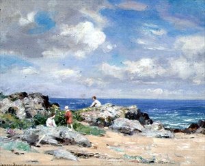 Niños pescadores de William McTaggart