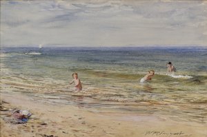 Chicas bañistas de William McTaggart