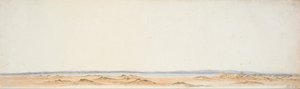 Boceto desde la Orilla Sur del Rangitiki de William Mein Smith