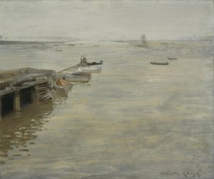 Un día gris de William Merritt Chase