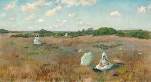 La recolección de flores de otoño de William Merritt Chase