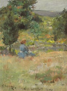 Chica en Shinnecock Hills, c.1897