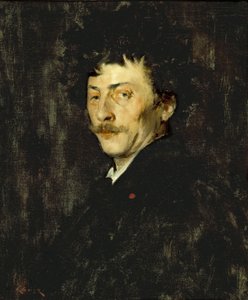 Pablo de Sarasate: Retrato de un violinista de William Merritt Chase