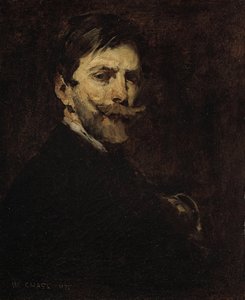 Auto retrato de William Merritt Chase