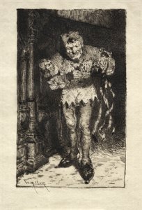 El bufón, c. 1890 de William Merritt Chase
