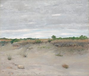 Arenas barridas por el viento de William Merritt Chase