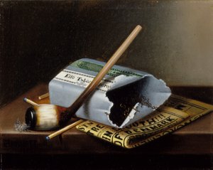 ¡Ay, pobre Yorick! de William Michael Harnett