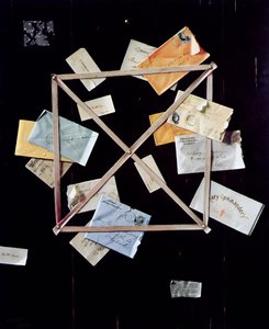 El Cuadro del Portacartas del Sr. Huling de William Michael Harnett