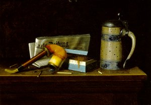 Con el "Staats Zeitung de William Michael Harnett
