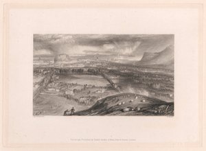 Edimburgo desde Blackford de William Miller