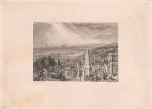 París desde Pere-la-Chaise de William Miller
