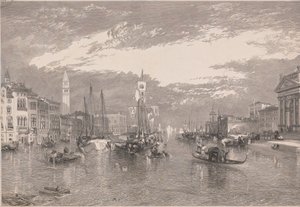El Gran Canal de Venecia de William Miller