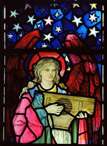 Ángel músico de William Morris