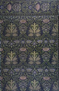Alcachofa. Alfombra, c. 1880 de William Morris