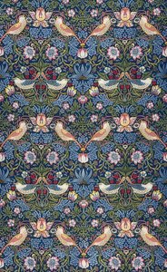 El ladrón de fresas. Tela decorativa. 1883 de William Morris
