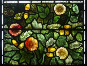 Detalle floral de William Morris