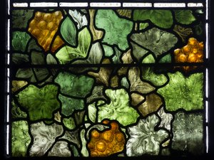 Detalle de follaje de William Morris