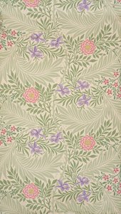Espuela de caballero de William Morris
