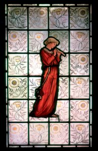 Vidriera, Juglar, 1882-1884 de William Morris