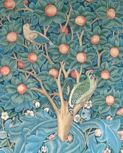 El Tapiz del Pájaro Carpintero (detalle)