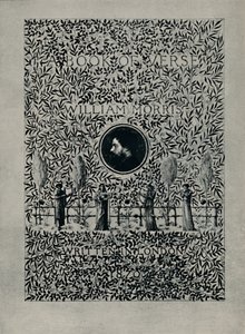 Portada de A Book of Verse, de William Morris, 1870 de William Morris