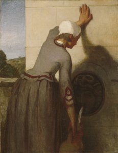 La chica de la fuente de William Morris Hunt