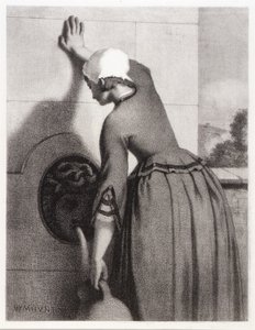 La chica de la fuente de William Morris Hunt