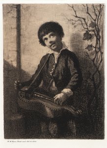 El niño del organillo de William Morris Hunt