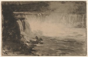 Cataratas del Niágara de William Morris Hunt