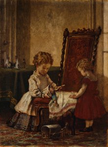 Hospital de campo de juego de William Morris Hunt