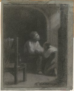 La oración de William Morris Hunt
