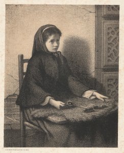 chica violeta de William Morris Hunt