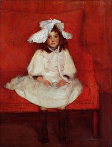 El sofá rojo de William Mouat Loudan
