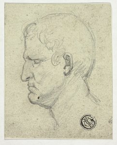 Cabeza de emperador romano de William Mulready