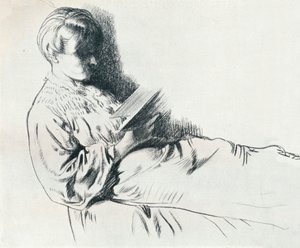 Dibujo en sanguina, c. siglo XX 1932 de William Newenham Montague Orpen