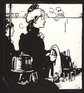 Camarera (cualquier bar) de William Nicholson