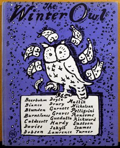 Portada de "The Winter Owl", publicado por Cecil Palmer, Londres
