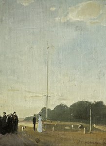 Hampstead Heath, Flagstaff de William Nicholson