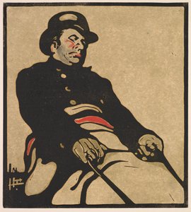 Tipos de Londres: Conductor de autobús de William Nicholson
