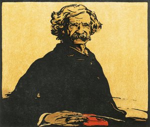 Retrato de Mark Twain (dibujo)