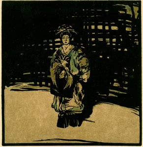 Sada Yacco, c.1902 (cromolito) de William Nicholson