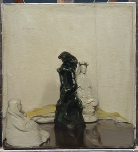 Estatuillas y bronce de Rodin de William Nicholson
