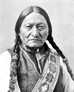 Retrato de Toro Sentado, jefe indio de William Notman