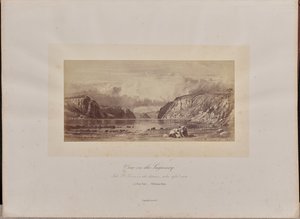 Vista sobre el Saguenay de William Notman