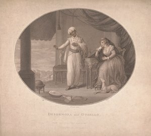 Desdémona y Otelo