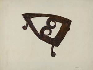 Trébede de hierro, c. 1939 de William O. Fletcher