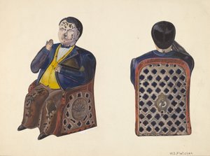 Banco de Juguete Tammany, c. 1937 de William O. Fletcher