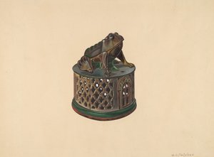 Banco de Juguete: Rana, c. 1938