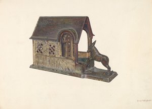 Banco de Juguete, c. 1940 de William O. Fletcher