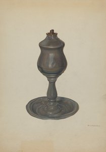 Lámpara de Aceite de Ballena, c. 1940